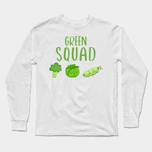 Green Squad Long Sleeve T-Shirt